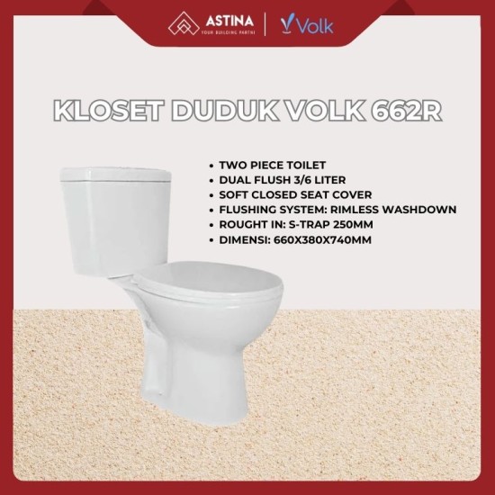 KLOSET VOLK 662R / Closet Volk 662R Two Piece 25cm