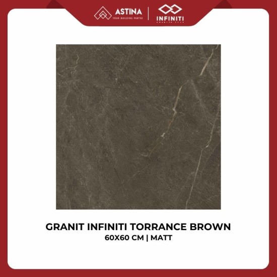 GRANIT INFINITI TORRANCE BROWN 60X60 CM MATT