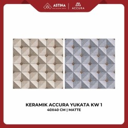 KERAMIK ACCURA YUKATA 40X40 CM MATT KW 1