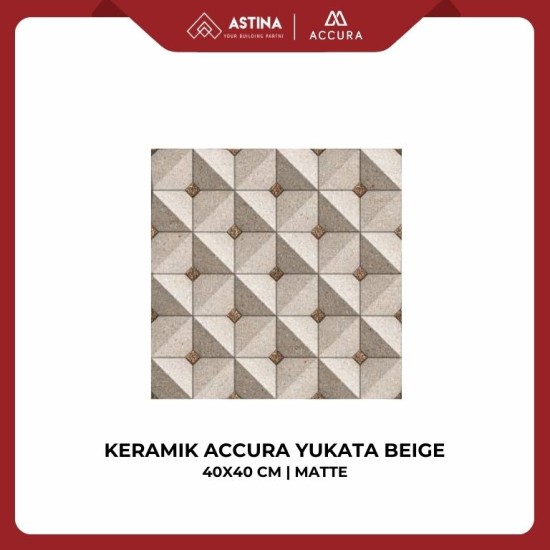 KERAMIK ACCURA YUKATA 40X40 CM MATT KW 1
