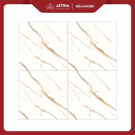 KERAMIK PLATINUM LAFFEY REC GOLD 50X50 CM GLOSSY KW 1