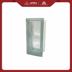 MULIA GLASSBLOCK 19 CM (90 MM X 190 MM X 80 MM) CLEAR
