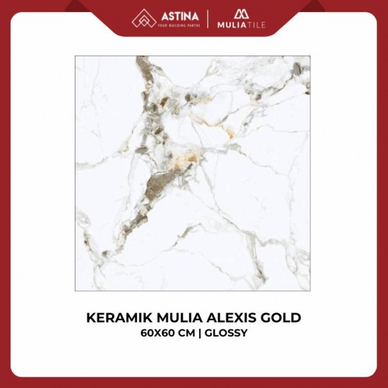 KERAMIK MULIA ALEXIS GOLD 60X60 KW 1