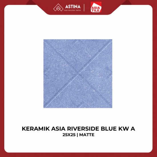 KERAMIK ASIA RIVERSIDE BLUE 25X25 KW A