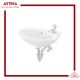 Wastafel Gantung Keramik / Wall Hung TOTO LW 246 JW/F