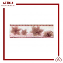 Lis Keramik Dinding HK Y Pink 8x25 cm
