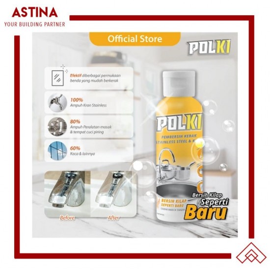 [PAKET POLKI COMBO] Polki Pembersih Kerak, Polki Pembersih Nat Keramik, Polki Pembersih Kulkas, Polki Kitchen Cleaner,  Polki Scrubby