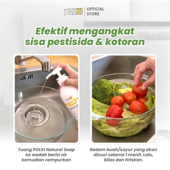 POLKI Natural Soap Cleaner 450 ML