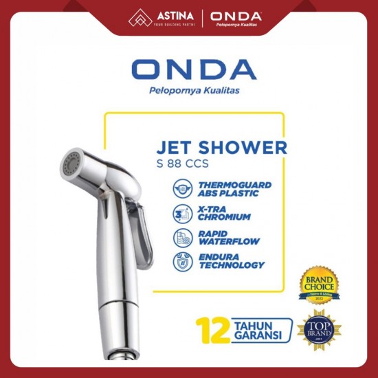 Toilet Shower / Jet Shower ONDA S 88 CCS Chrome