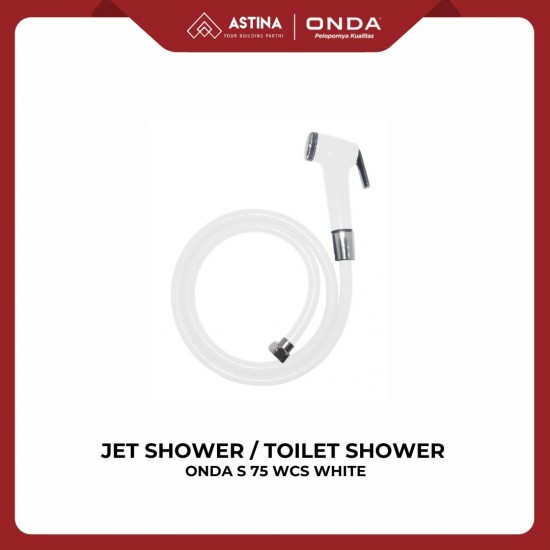 Toilet Shower / Jet Shower ONDA S75 WCS White