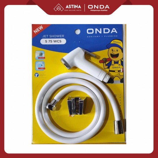 Toilet Shower / Jet Shower ONDA S75 WCS White