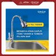 ONDA V-TUL Kran Dinding Flexibel Stainless 1/2