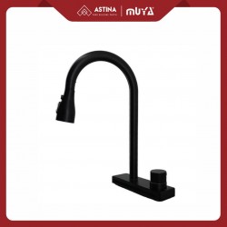 Kran Wastafel/Washbak Muya S1008H Hitam Hot/Cold