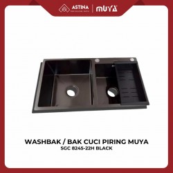 Washbak / Bak Cuci Piring Muya SGC 8245-22H BLACK
