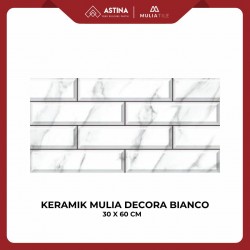 Keramik Dinding Mulia Decora Bianco 30x60 cm