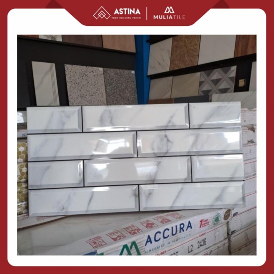 Keramik Dinding Mulia Decora Bianco 30x60 cm