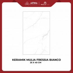 Keramik Dinding Mulia Fressia Bianco 25x40 cm