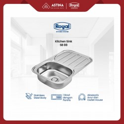 Washbak / Bak Cuci Piring Royal SB 88 795 x 500 x 160