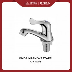 Kran Wastafel Keran Air / Basin Faucet Stainless Steel Onda Y 316 FA 1/2