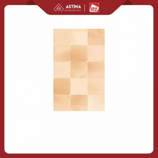 Keramik Dinding Asia Edina Embossed 25x40 cm