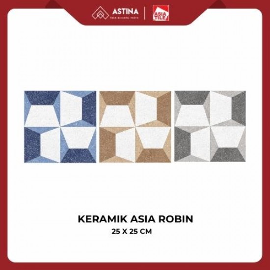 Keramik Lantai Asia Robin 25x25 cm Matt