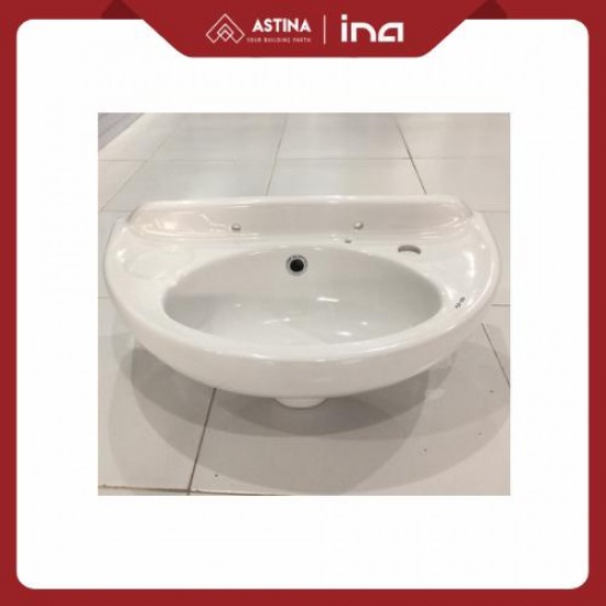 Wastafel Gantung Keramik / Wall Hung INA L10AG White