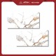 KERAMIK PLATINUM KAROL GOLD WB REC 30X60 CM GLOSSY KW A