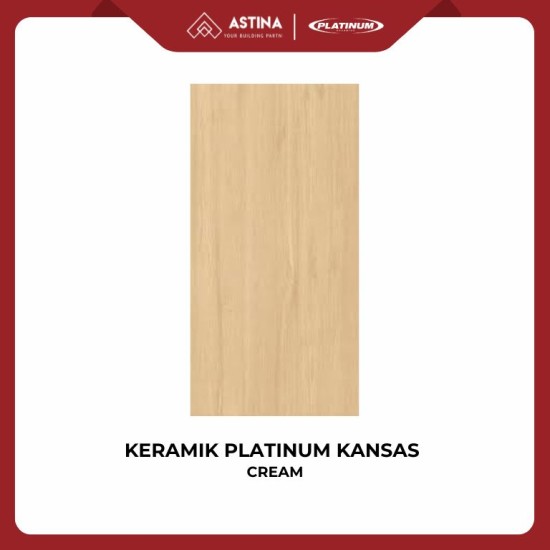 KERAMIK DINDING PLATINUM KANSAS BROWN CREAM 30X60 CM MATT WB