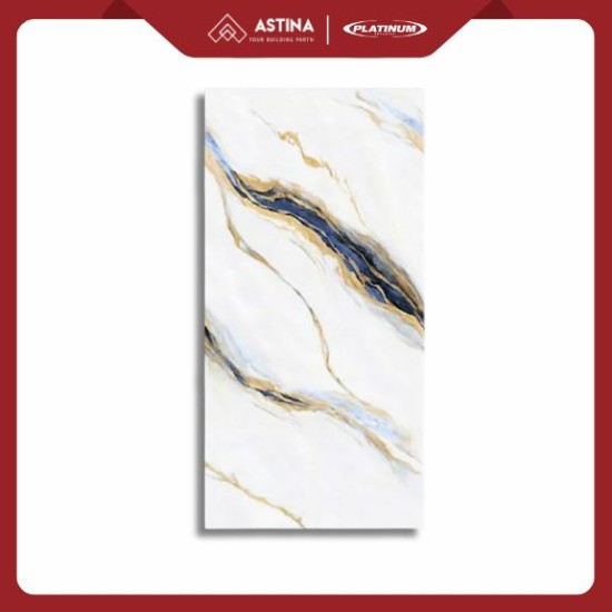 KERAMIK DINDING PLATINUM THALIA BLUE REC 30X60 CM GLOSSY