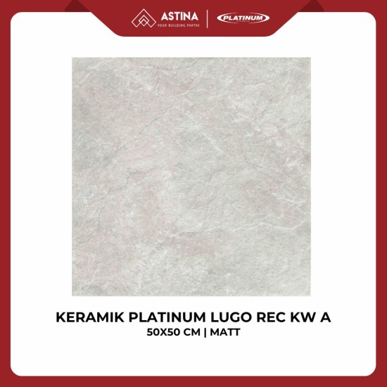 KERAMIK PLATINUM LUGO GREY REC KW A SUPER STOP 50X50 CM MATT