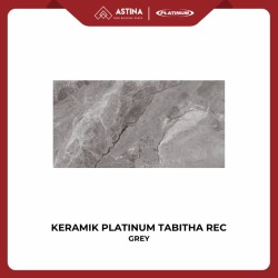 KERAMIK DINDING PLATINUM TABITHA GREY REC 30x60 CM KW A GLOSSY