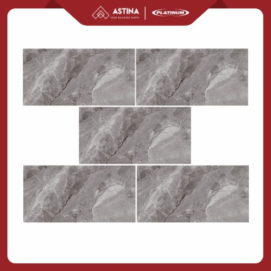 KERAMIK DINDING PLATINUM TABITHA GREY REC 30x60 CM KW A GLOSSY