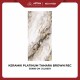 KERAMIK DINDING PLATINUM TAMARA BROWN REC 30x60 CM KW A GLOSSY