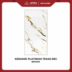 KERAMIK DINDING PLATINUM TEXAS BROWN REC 30x60 CM KW A GLOSSY
