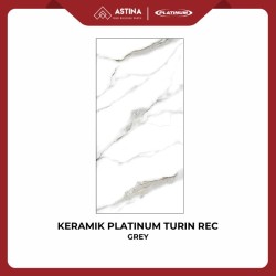 KERAMIK DINDING PLATINUM TURIN GREY REC 30X60 CM GLOSSY