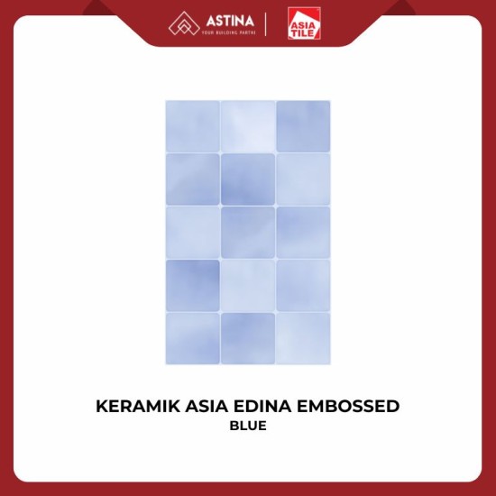 KERAMIK ASIA EDINA EMBOSSED 25X40 CM GLOSSY