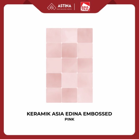 KERAMIK ASIA EDINA EMBOSSED 25X40 CM GLOSSY