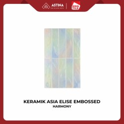 KERAMIK ASIA ELISE EMBOSSED 25X40 CM GLOSSY