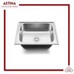 Washbak / Bak Cuci Piring Dupont Stainless Steel Premium Tebal 48 X 40 X 15,5 cm