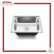 Washbak / Bak Cuci Piring Dupont Stainless Steel Premium Tebal 48 X 40 X 15,5 cm
