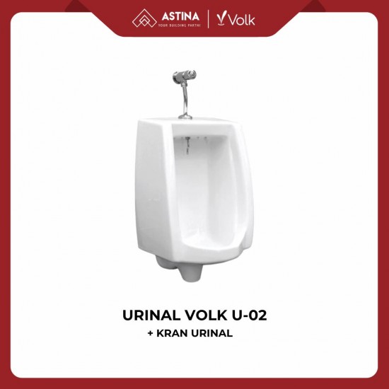 Urinal Volk U-02 + Kran Uribal