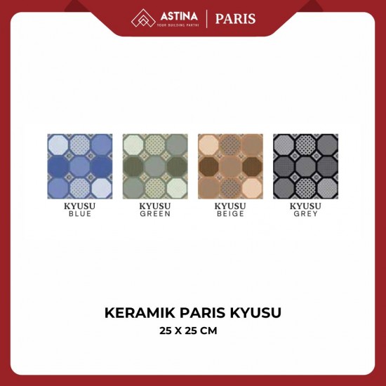 Keramik Lantai Paris Kyusu 25x25 cm