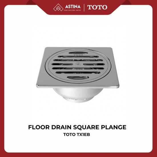 Floor Drain Kotak / Saringan Got TOTO TX1EB Square Plange