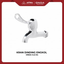Kran Dinding Engkol Onda CLS 04 Stainless Steel
