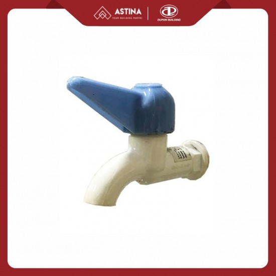 Kran Plastik Dupon Blue P6300 P5 1/2