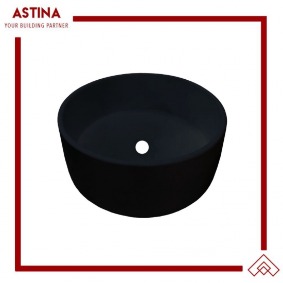 Wastafel Basin Bak Cuci Tangan Meja Bulat Concrete Resin Minimalis