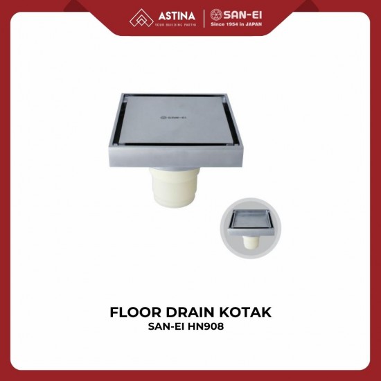 Floor Drain Kotak / Saringan Got SAN-EI HN908 Square
