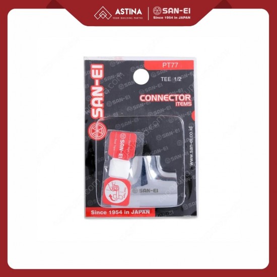 SAN-EI Fitting Tee PT77 / Sambungan Pipa Tee PT 77