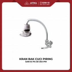 Kran Dinding / Kran Bak Cuci Piring SAN-EI PA 59 JSX-PM With Filter Air (Blister)