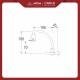 Kran Dinding / Kran Bak Cuci Piring SAN-EI PA 59 JSX-PM With Filter Air (Blister)
